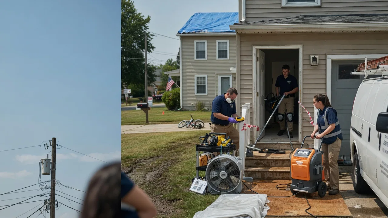 Water Damage Repair in Wall, TX near me